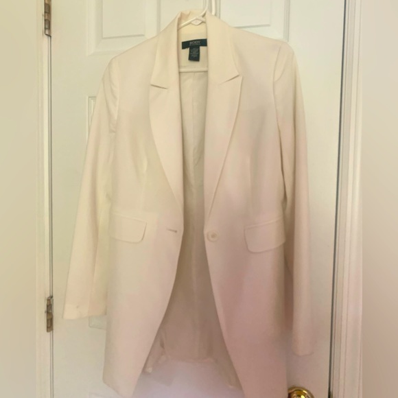 Ivory long jacket - Picture 2 of 4